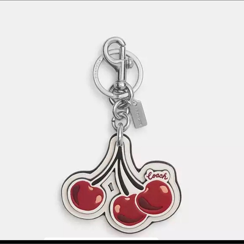 Coach Cherry Bag Charm